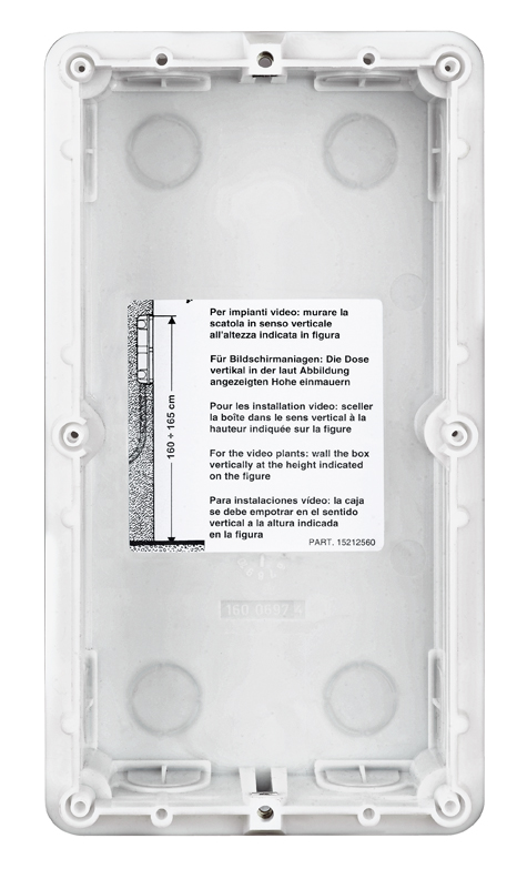 Innfellingsboks plast new sfera 2 moduler