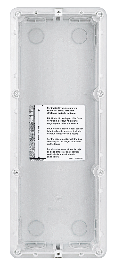 Innfellingsboks plast new sfera 3 moduler