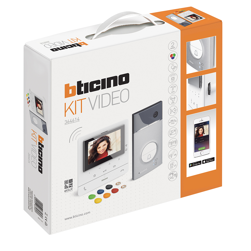 Videokit farge 2-l bus, 1 fam, L3000 - Class100x