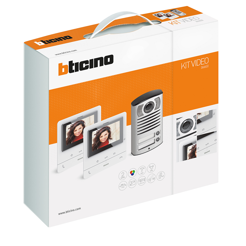 Videokit farge 2-l bus, 2 fam, L2000 - Class100-16B