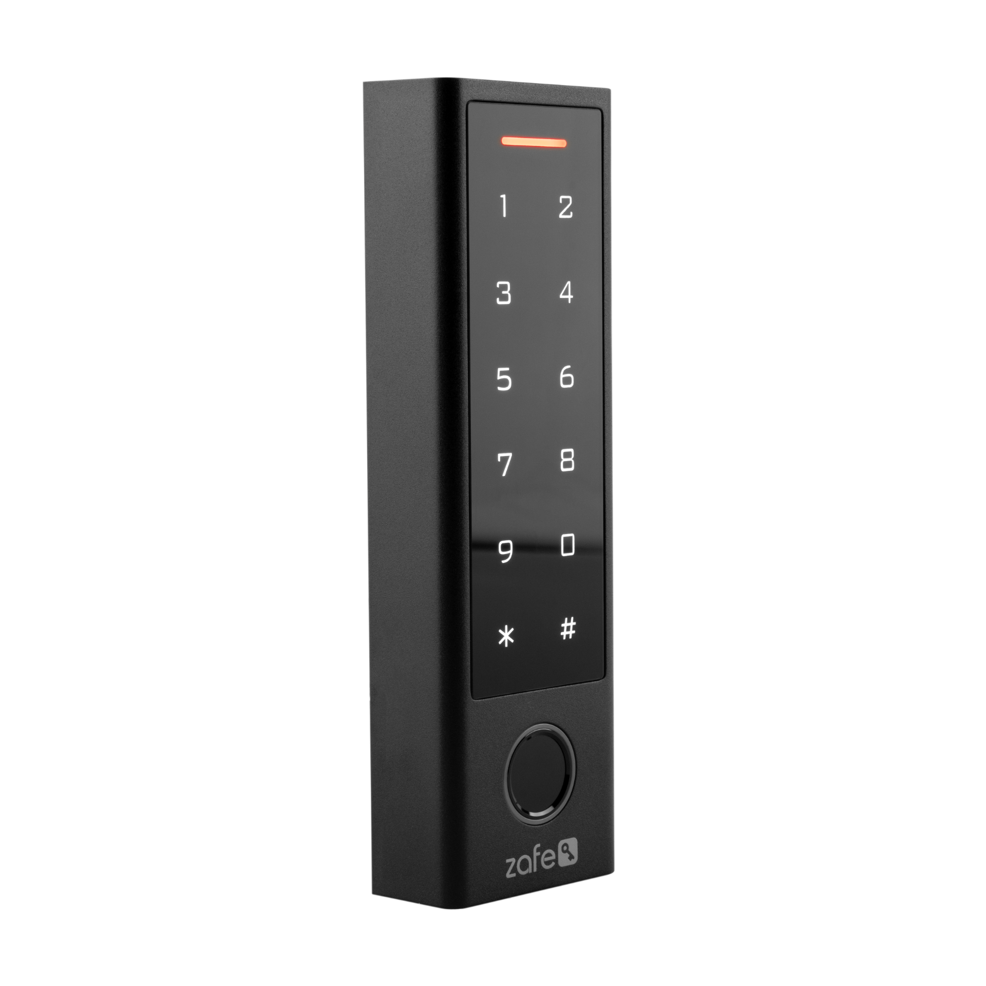 Tastatur m fingeravtrykksleser og mifare