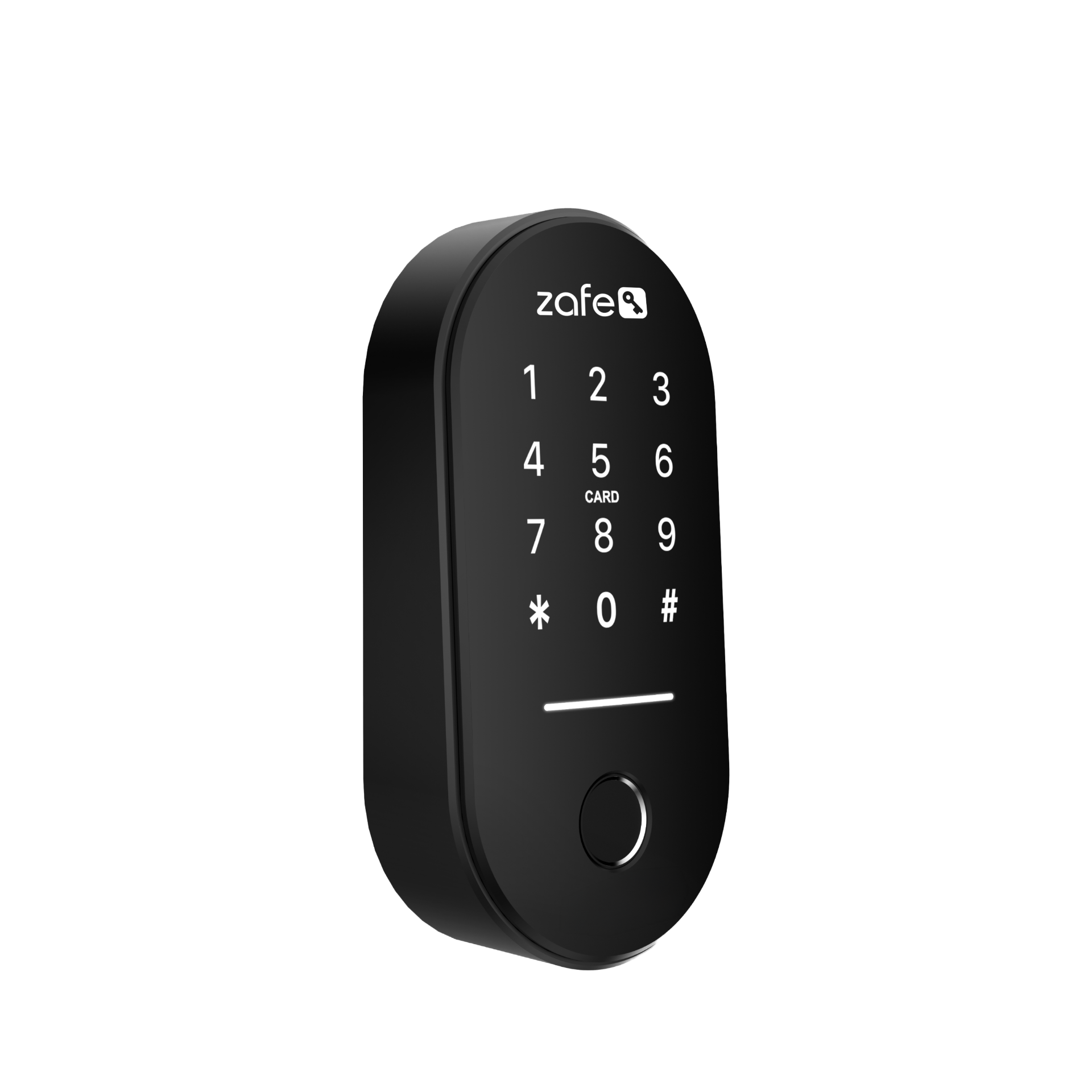 Bluetooth tastatur med fingeravtrykk og brikkeleser IP65
